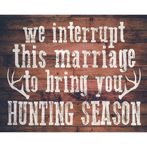 Hunting Season Gold Ornate Wood Framed Art Print with Double Matting by Louise, Gigi