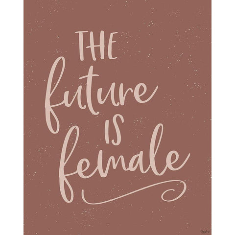 Future Female Gold Ornate Wood Framed Art Print with Double Matting by Louise, Gigi