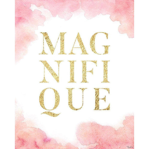 Magnifique Gold Ornate Wood Framed Art Print with Double Matting by Louise, Gigi