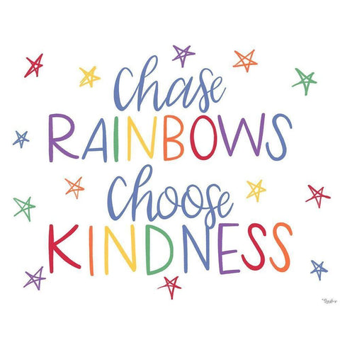 Chase Rainbows Traditional Gold Ornate Wood Framed Art Print with Double Matting by Louise, Gigi