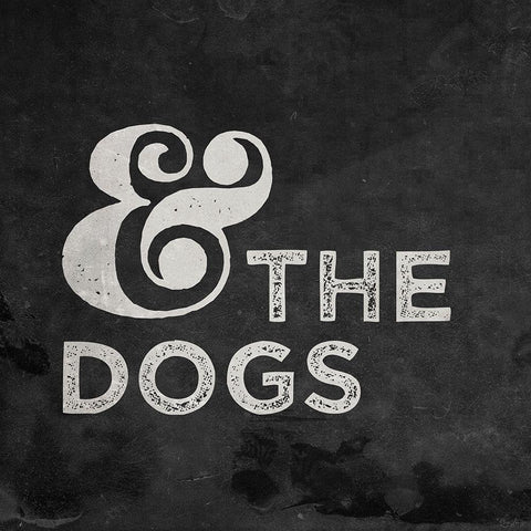 And The Dogs Gold Ornate Wood Framed Art Print with Double Matting by Louise, Gigi