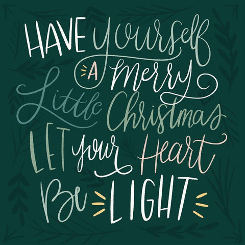 Be Light Color Black Modern Wood Framed Art Print with Double Matting by Louise, Gigi