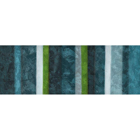 Morroccan Stripes Combined 1 Black Modern Wood Framed Art Print by Emery, Kristin