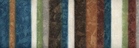 Morroccan Stripes I Black Ornate Wood Framed Art Print with Double Matting by Emery, Kristin
