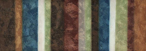 Morroccan Stripes II Black Ornate Wood Framed Art Print with Double Matting by Emery, Kristin