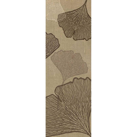 Falling Flowers II Black Modern Wood Framed Art Print with Double Matting by Emery, Kristin