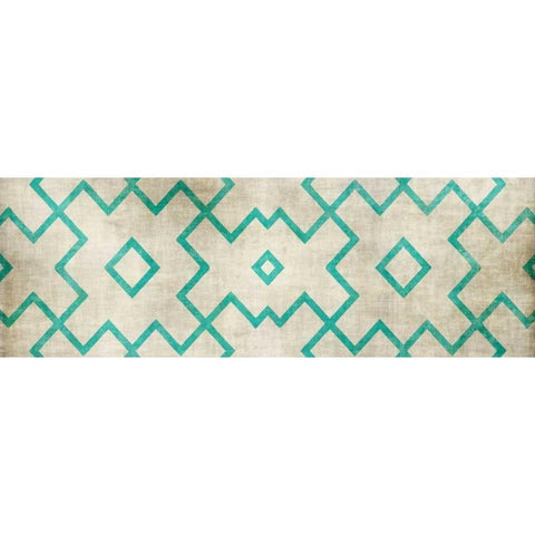 Pattern Black Modern Wood Framed Art Print with Double Matting by Emery, Kristin