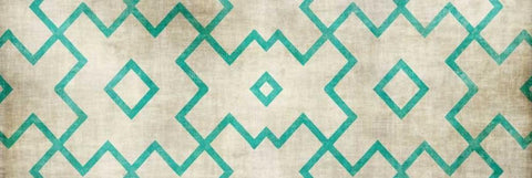 Pattern White Modern Wood Framed Art Print with Double Matting by Emery, Kristin