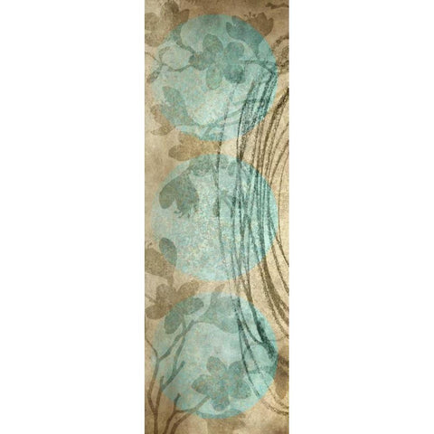 Paradise Moon White Modern Wood Framed Art Print by Emery, Kristin