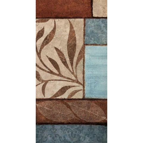 Simple Flow 2 Black Modern Wood Framed Art Print with Double Matting by Emery, Kristin