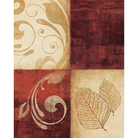 Red DÃ©cor by 4 Black Modern Wood Framed Art Print by Emery, Kristin