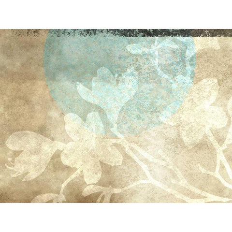 Paradise Moon VI Black Modern Wood Framed Art Print by Emery, Kristin
