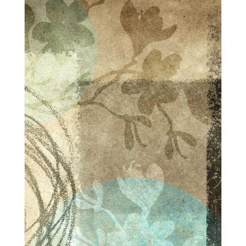 Paradise Moon VII Black Modern Wood Framed Art Print by Emery, Kristin