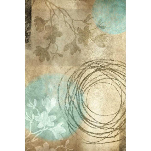Paradise Moon XV Black Modern Wood Framed Art Print by Emery, Kristin