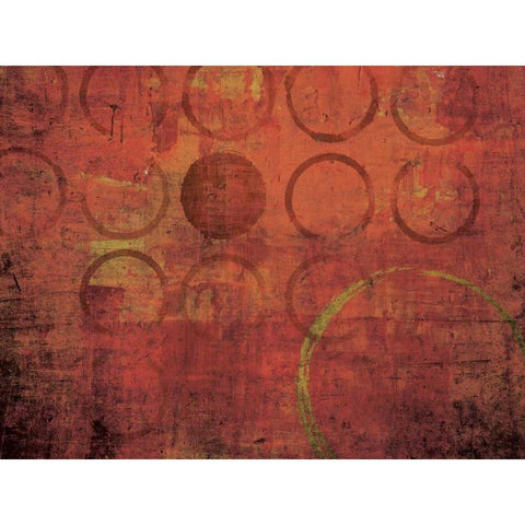 Tiny Bubbles 1 Black Modern Wood Framed Art Print with Double Matting by Emery, Kristin