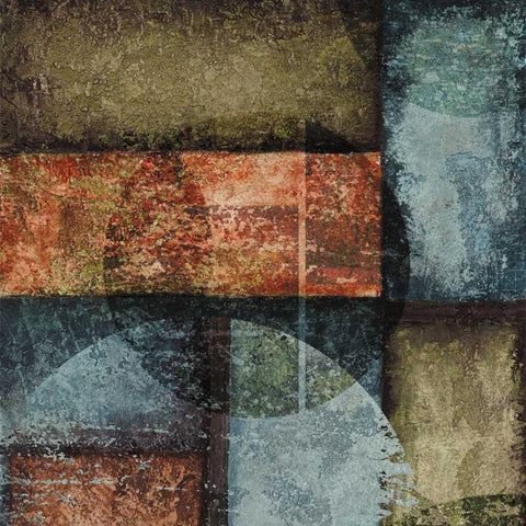 Square I Black Modern Wood Framed Art Print by Emery, Kristin