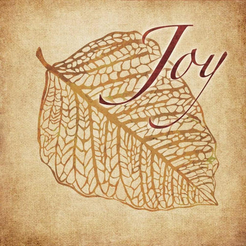 Red and Gold Joy II White Modern Wood Framed Art Print by Emery, Kristin