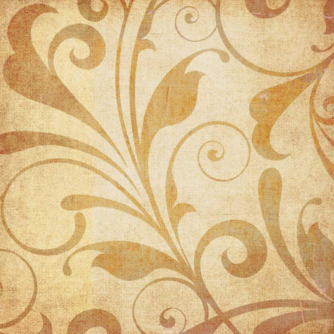 Gold Gold Ornate Wood Framed Art Print with Double Matting by Emery, Kristin