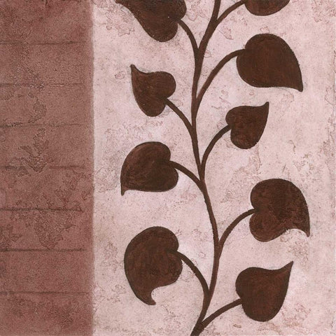 Vine 1 Gold Ornate Wood Framed Art Print with Double Matting by Emery, Kristin