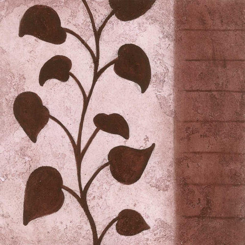 Vine 2 Black Modern Wood Framed Art Print by Emery, Kristin