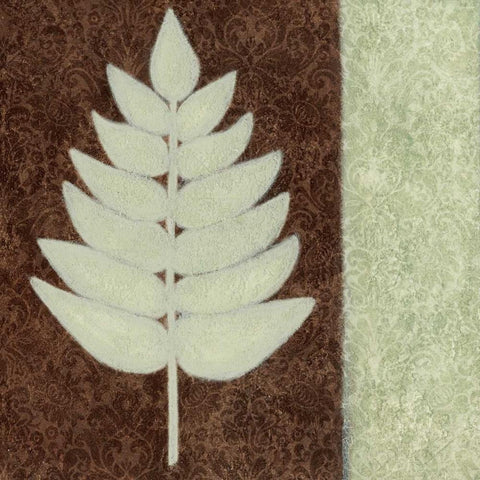 Fern IV Black Modern Wood Framed Art Print by Emery, Kristin