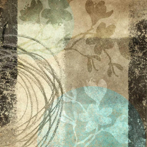 Natures Elixir II Gold Ornate Wood Framed Art Print with Double Matting by Emery, Kristin