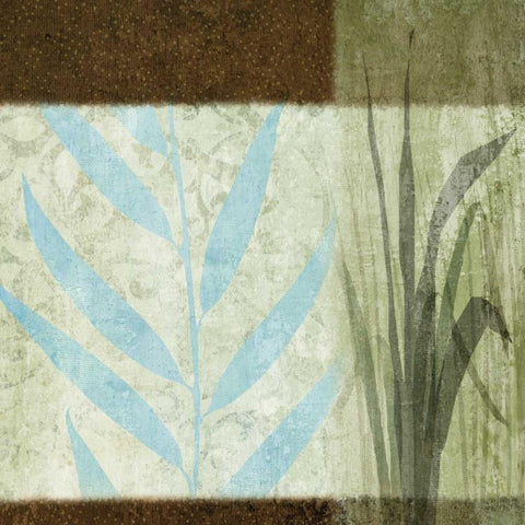In the Weeds I White Modern Wood Framed Art Print with Double Matting by Emery, Kristin
