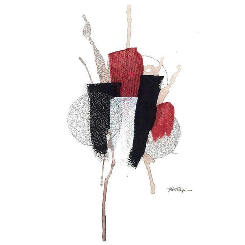 Delicious Smash 1 Black Modern Wood Framed Art Print by Rupe, Kim