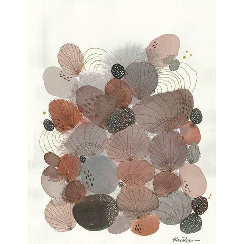 Glamstone White Modern Wood Framed Art Print by Rupe, Kim