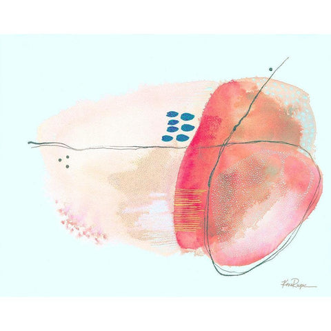 Sea Rock Black Modern Wood Framed Art Print by Rupe, Kim