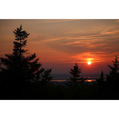 Somewhere In The Distance 1 Black Modern Wood Framed Art Print with Double Matting by Colberg, Lisa