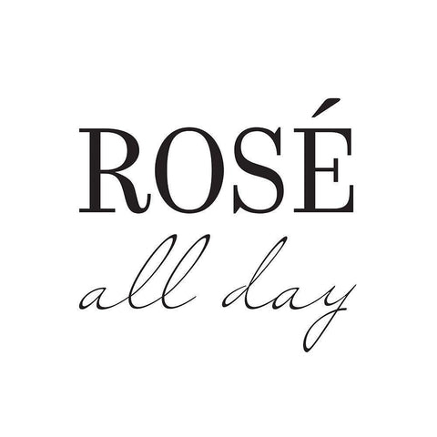 Rose All Day Gold Ornate Wood Framed Art Print with Double Matting by McFarland, Leslie