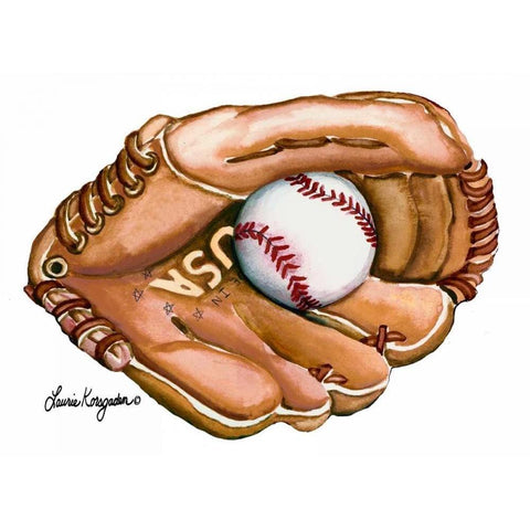 Catch Them All Black Modern Wood Framed Art Print by Korsgaden, Laurie