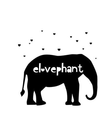 Elovephant Black Ornate Wood Framed Art Print with Double Matting by Straatsma, Leah