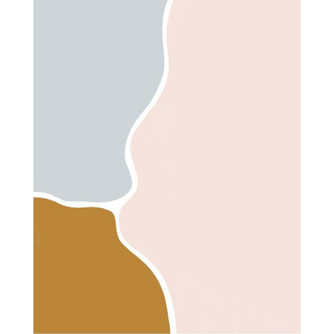 Jewel Abstract 1 Black Modern Wood Framed Art Print by Straatsma, Leah