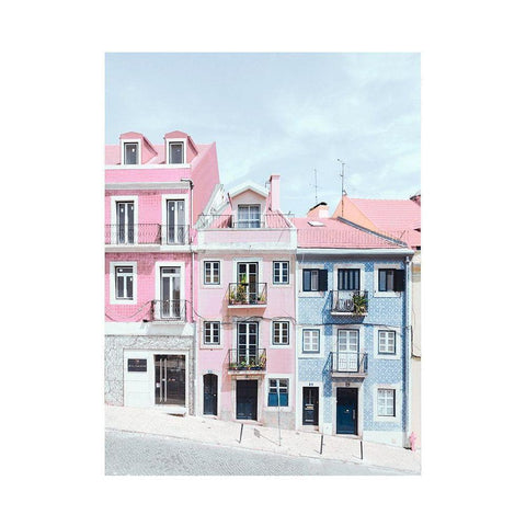 Lisbon 2 White Modern Wood Framed Art Print by Straatsma, Leah