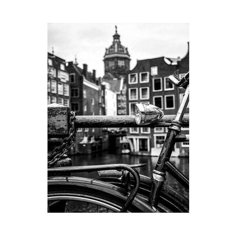 Amsterdam 4 White Modern Wood Framed Art Print by Straatsma, Leah