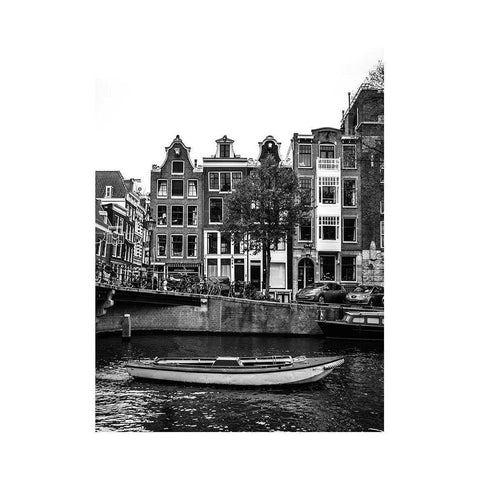 Amsterdam 5 White Modern Wood Framed Art Print by Straatsma, Leah