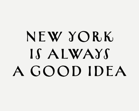 NEW YORK GOOD IDEA White Modern Wood Framed Art Print with Double Matting by Straatsma, Leah