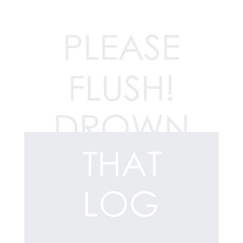 Please Flush White Modern Wood Framed Art Print by Straatsma, Leah