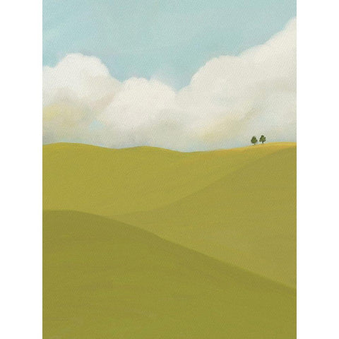 Solitary Friends White Modern Wood Framed Art Print by Straatsma, Leah