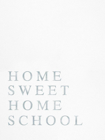 Home Sweet Home School Black Ornate Wood Framed Art Print with Double Matting by Straatsma, Leah