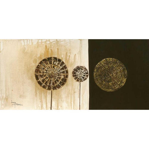 Lollies 2 Black Modern Wood Framed Art Print by Umang