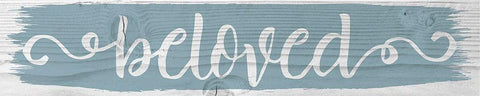 Beloved Spring 1 White Modern Wood Framed Art Print with Double Matting by Hogan, Melody