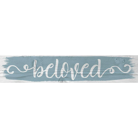 Beloved Spring 1 Black Modern Wood Framed Art Print by Hogan, Melody