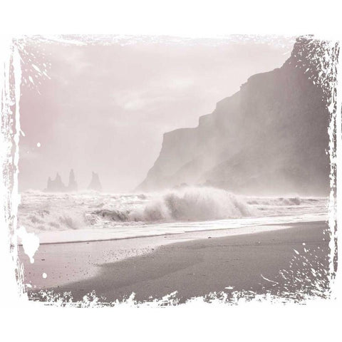 Coastal Photography 6 Black Modern Wood Framed Art Print with Double Matting by Hogan, Melody
