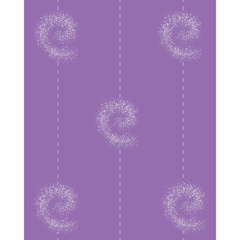 Unique Swirl Stitch Gold Ornate Wood Framed Art Print with Double Matting by Hogan, Melody