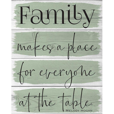 Life Wood Panels  Color 1 Black Modern Wood Framed Art Print with Double Matting by Hogan, Melody