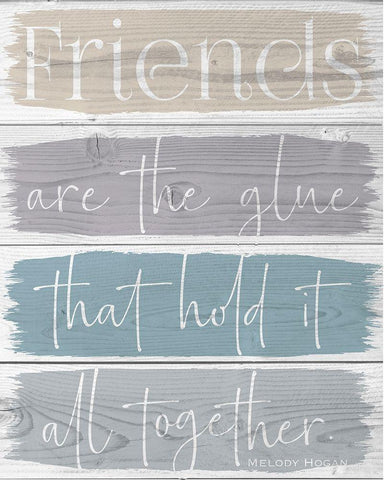 Spring Friends 1 White Modern Wood Framed Art Print with Double Matting by Hogan, Melody