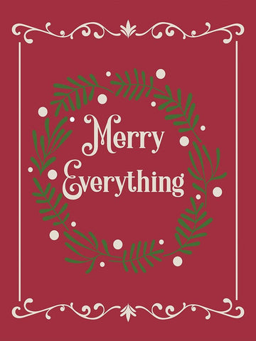 Pine Xmas 1 Black Modern Wood Framed Art Print by Hogan, Melody